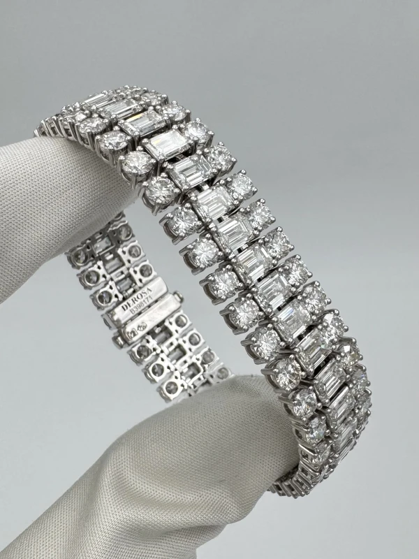 DeRosa EMERALD DIAMOND 20.3 CT BRACELET (GIA) B398171 2