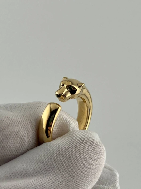 Cartier Panthère de Cartier ring, Small model, , Yellow gold (SIZE 53) B4230151 6