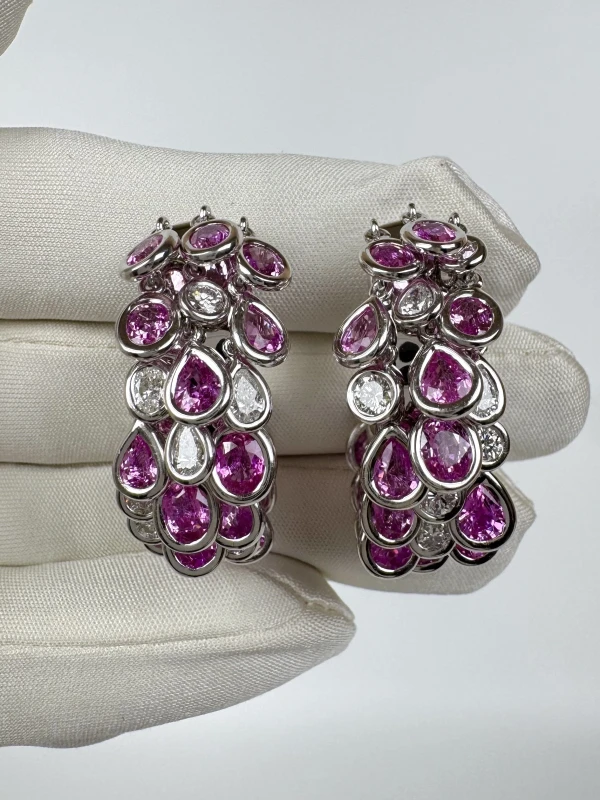 ADLER. SAPPHIRE EARRINGS ADL900 3