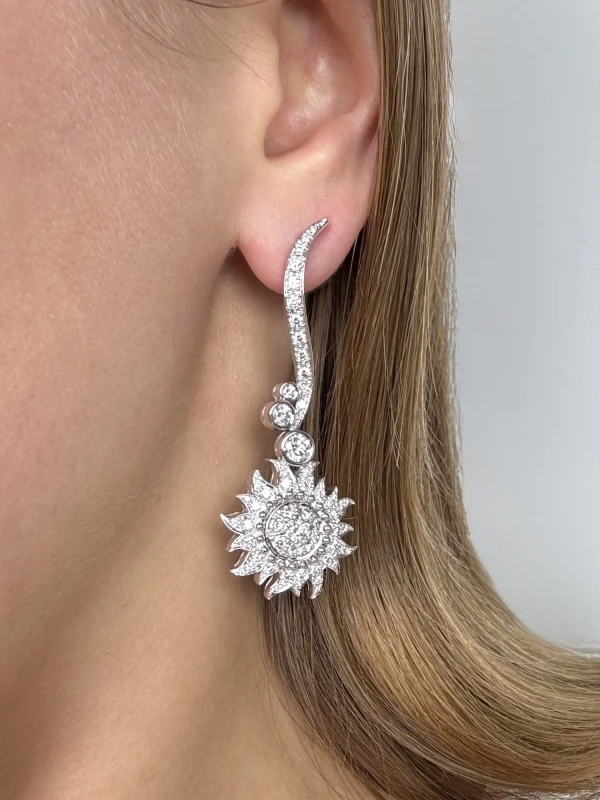 Carrera y Carrera Sol y Sombra Earrings DA10892 020101 2