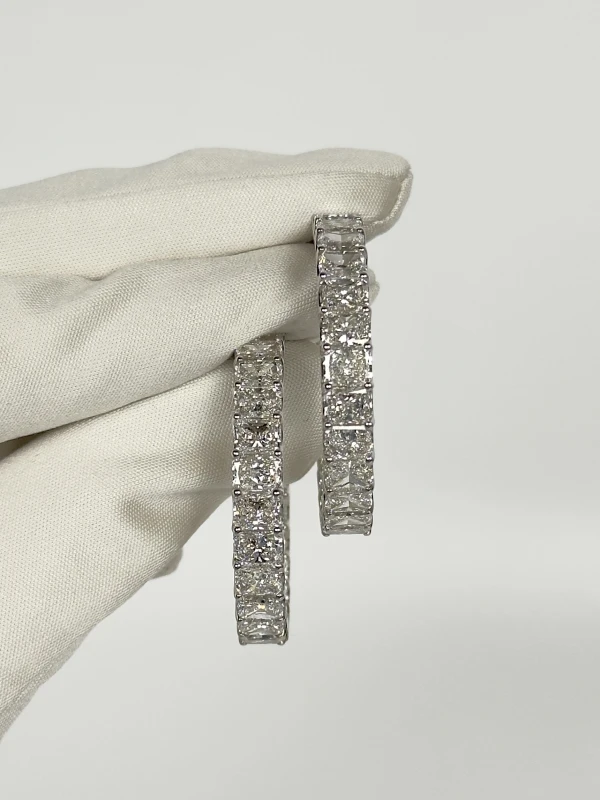 DeRosa CONGO DIAMOND 23.45 CT EARRINGS E16892345 4