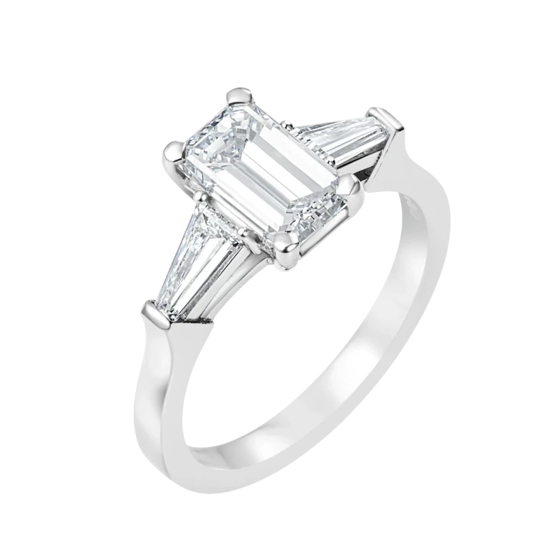 No name EMERALD DIAMOND 1.00 CT G/VVS2 RING (GIA) 152363 1