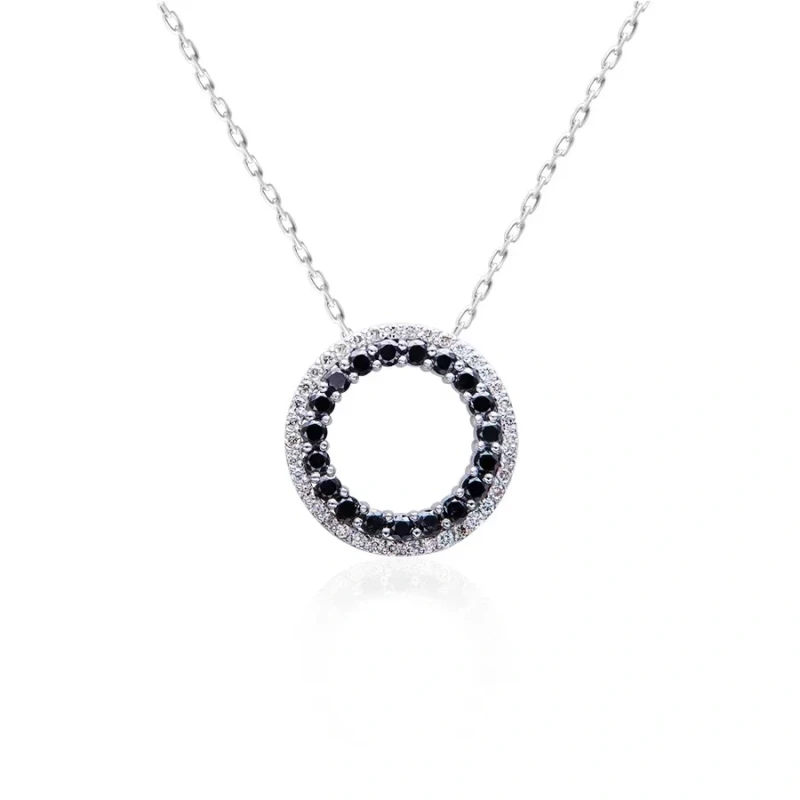 Diamond Circle Pendant