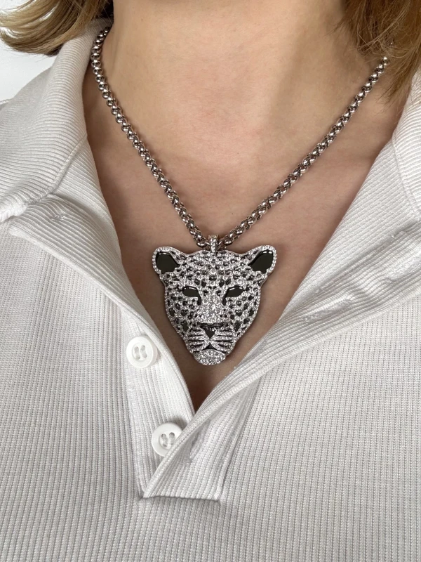 Carrera y carrera  BESTIARIO DIAMOND LEOPARD PENDANT DA10718 431890 2