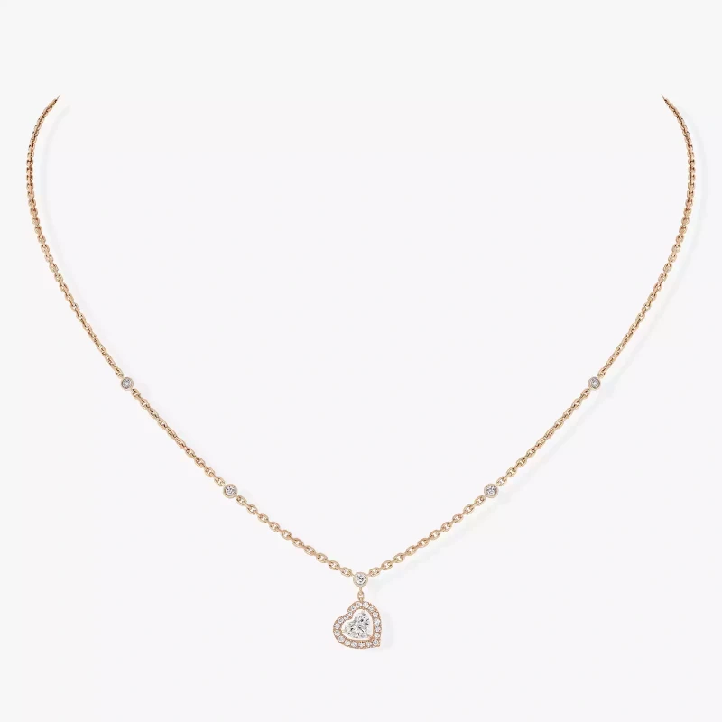 MESSIKA Joy cœur 0.15-carat diamond Necklace 11437-PG 2