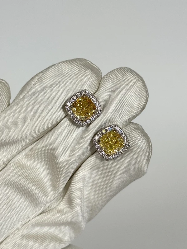 DeRosa DIAMOND EARRINGS 2.51-2.57 CT FLY/VVS E9685518 2