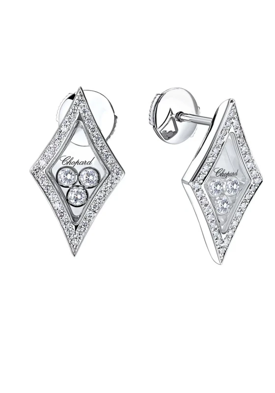 Chopard HAPPY DIAMOND EARRINGS 83/5796/0-20 1