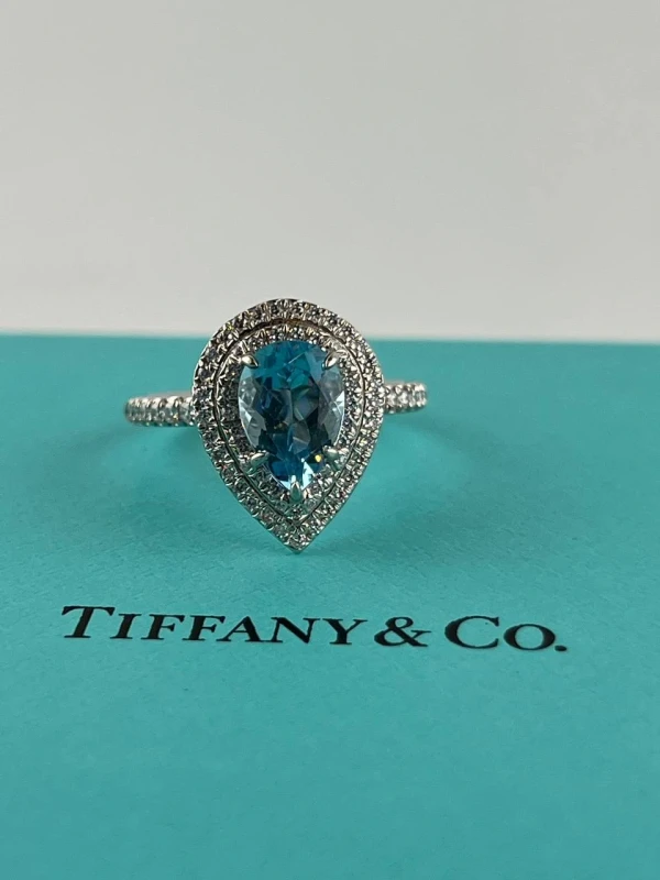 Tiffany & Co SOLESTE TANZANITE 1.25 CT RING (SIZE 52) T&CO1.25 2