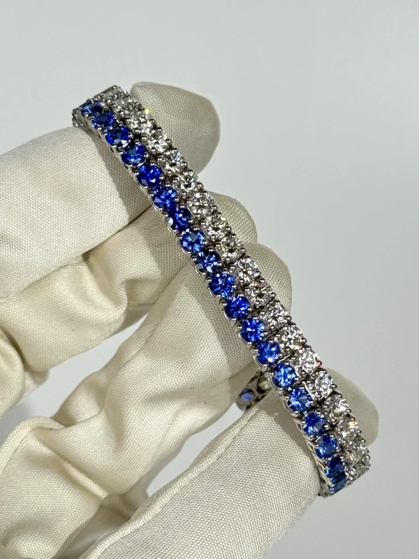 Verdi Jewellery БРАСЛЕТ С САПФИРАМИ A60F 2