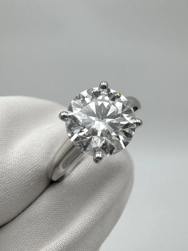 Cartier 1895 SOLITARE RING 3.02 CT E/VS1 (SIZE 50) 3.02 CT E/VS1 3