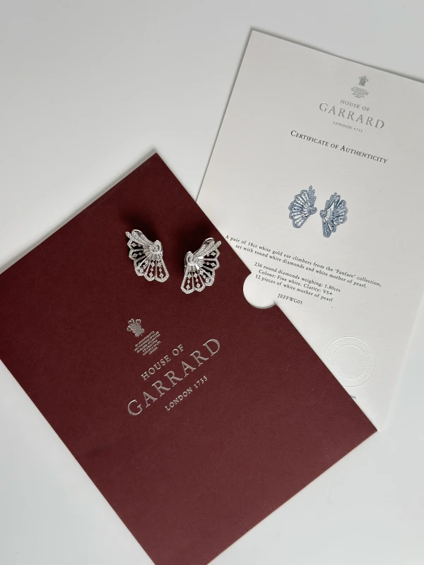 GARRARD FANFARE DIAMONDS & MWHITE MOTHER OF PEARL 2015307 4