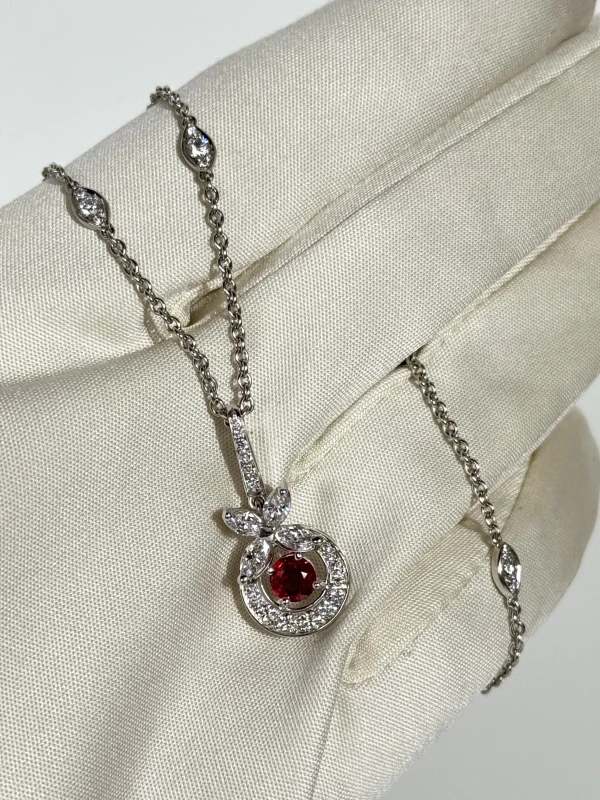 GRAFF RUBY & DIAMOND PENDANT GRD&R241003 4