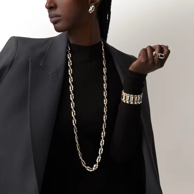 GÉOMÉTRIE & CONTRASTES SET, ONYX, PAVED H7001182 2