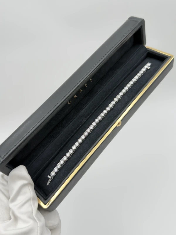 GRAFF Round Diamond Bracelet 16 36ct. 16 36ct. 5