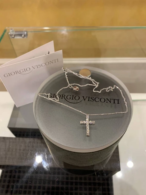 GIORGIO VISCONTI CROSS PENDANT 0.64 CT GV 0.64 CT 2