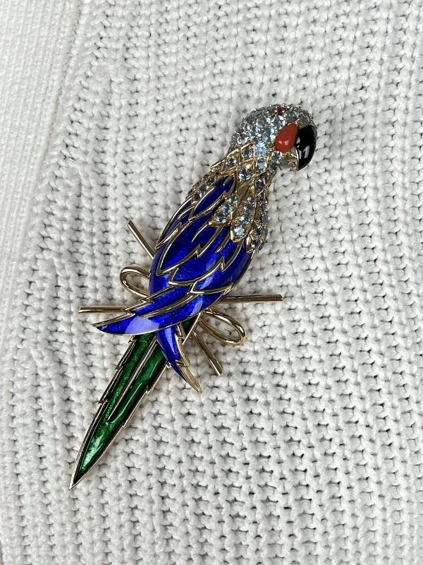 Tiffany & Co T&Co1539 SCHLUMBERGER ENAMEL BROOCH T&Co1539 7