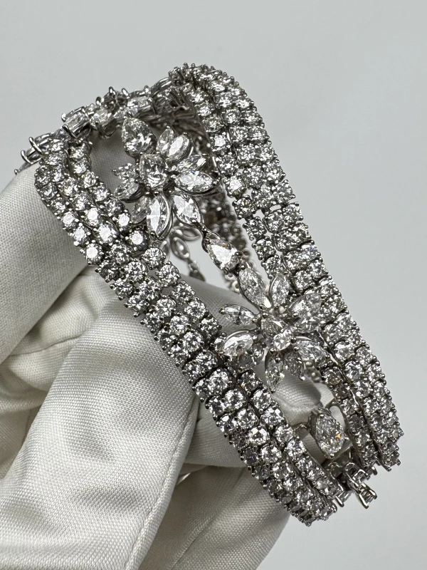 Lardaux lARDAUX DIAMOND 41.37 CT NECKLACE - BRACELET 41.37ct 5