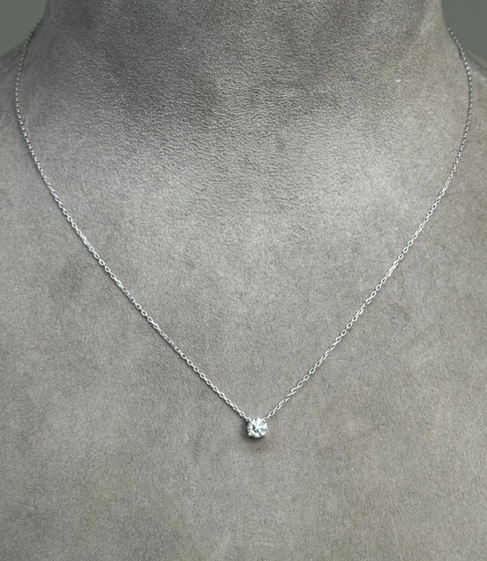 DeRosa ROUND DIAMOND PENDANT 0.40 CT GIA N458444 5