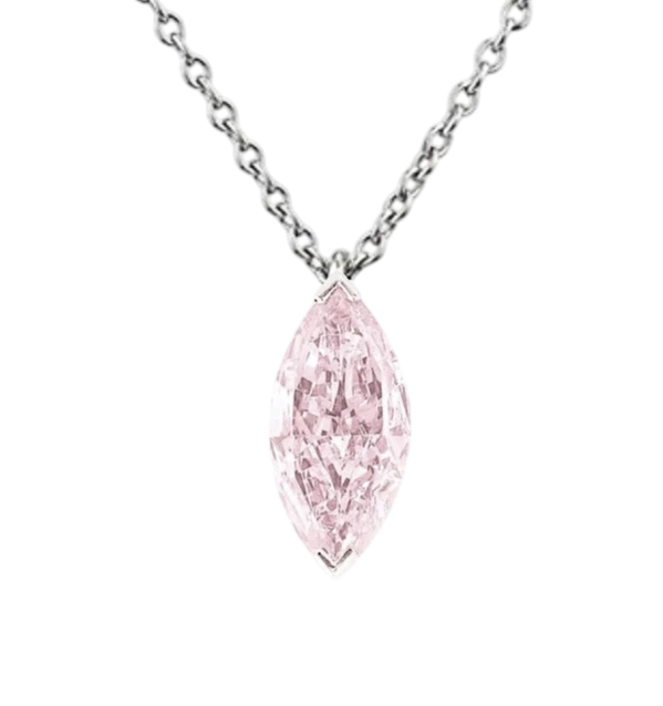 MARQUISE DIAMOND 2.20 CT FAINT PINK/INTERNALLY FLAWLESS