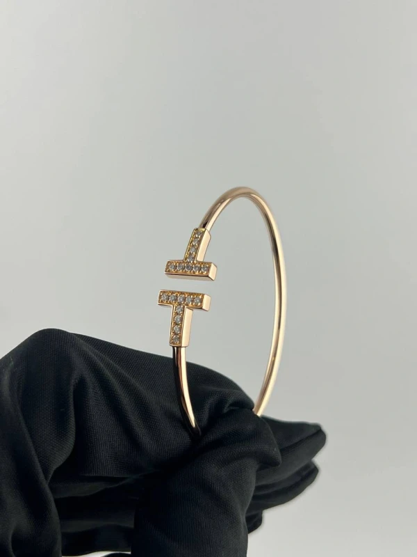 Tiffany & Co TIFFANY T WIRE BRACELET (SIZE S) 33263481 3