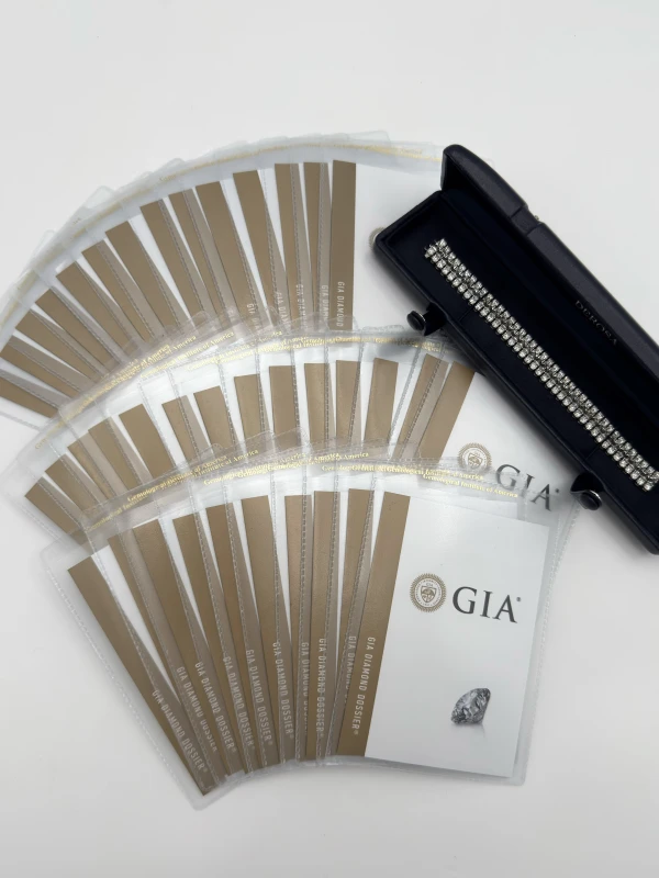 DeRosa EMERALD DIAMOND 20.3 CT BRACELET (GIA) B398171 5