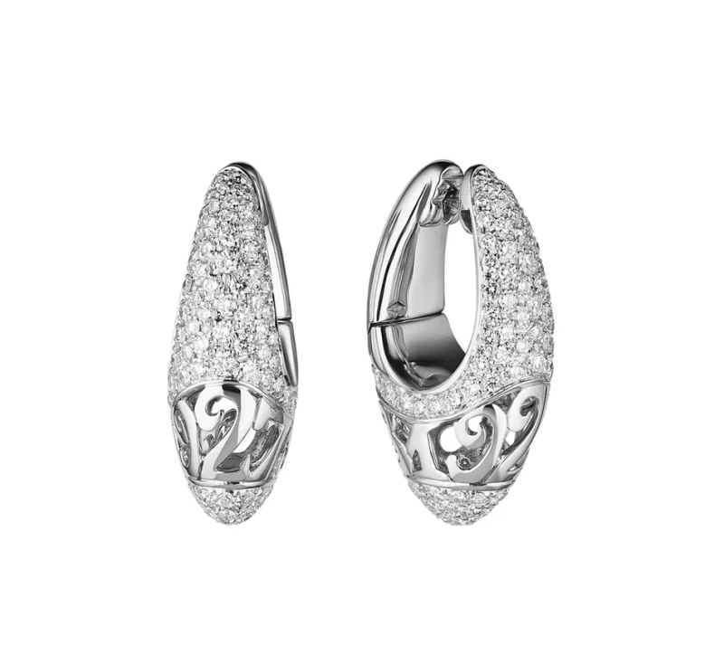 REMEMBER DIAMOND 3.41 CT EARRINGS