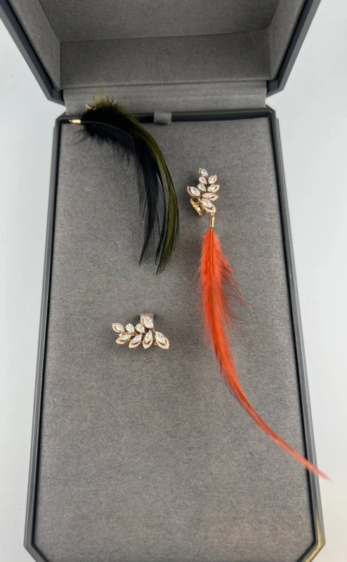 MESSIKA BORN TO BE WILD EARRINGS 07370-PG 2