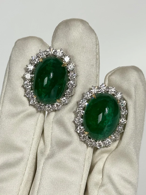 RalfDiamonds EMERALD AND DIAMOND SET RD.EM 5