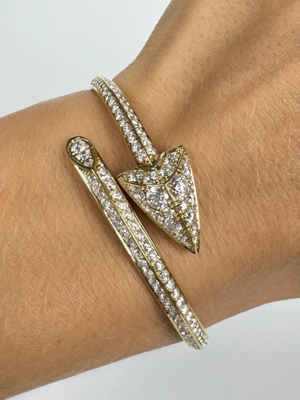 Earrings without a brand DIAMOND BRACELET (SIZE 16) NN4062 4