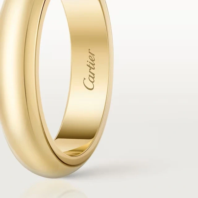 Cartier 1895 WEDDING RING 4 MM (SIZE 50) B4031350 3