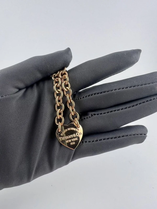 Tiffany & Co HEART TAG  BRACELET HEART TAG  BRACELET ROSE GOLD 2