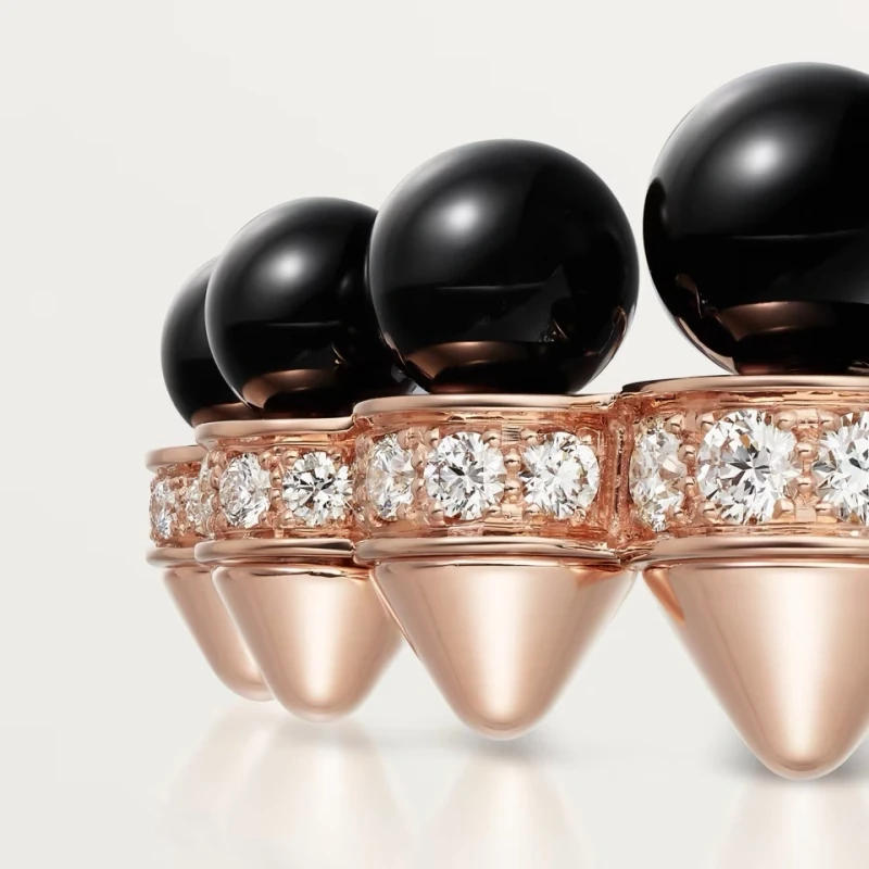 Cartier CLASH EXTRA LARGE ONYX RING (SIZE 49) N4793951 5