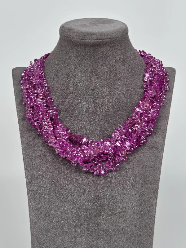 Adler SAPPHIRE AND DIAMOND NECKLACE ADLER Necklace 4