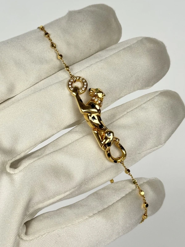 Cartier PANTHERE DE CARTIER BRACELET, DIAMONDS (SIZE 18) B6064518 2