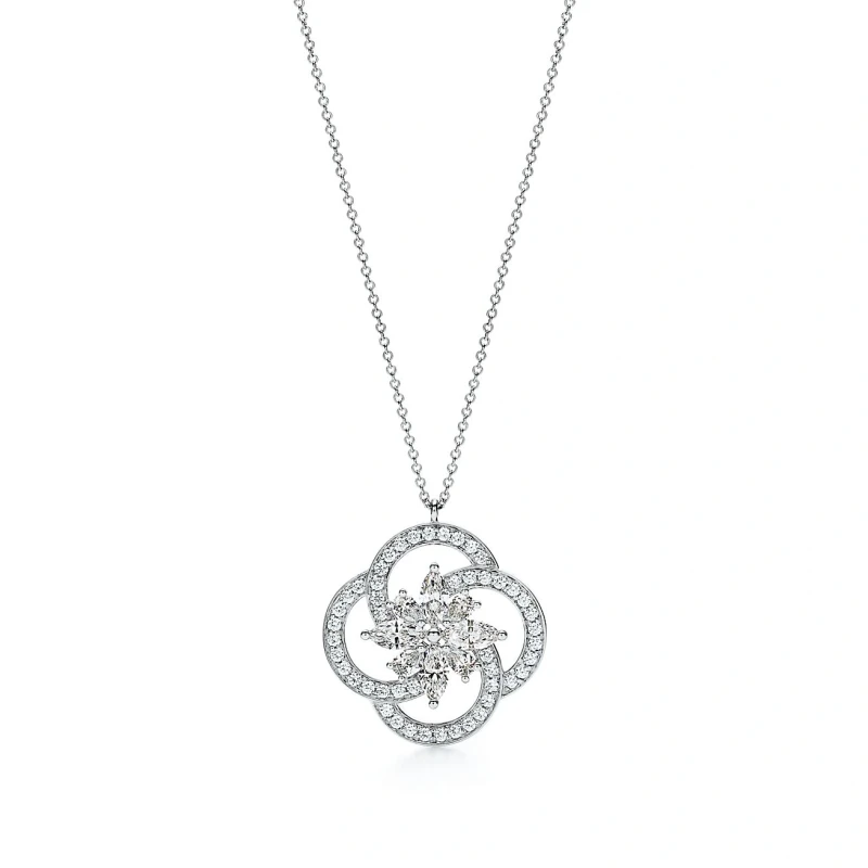 Tiffany Victoria Key Cluster Pendant