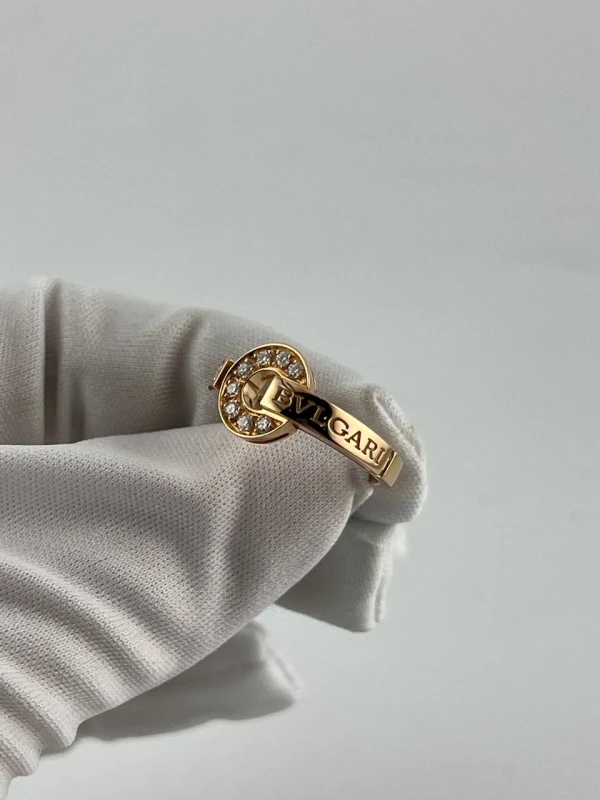 Bvlgari BVLGARI BVLGARI, ROSE GOLD AND DIAMONDS RING 346209 8