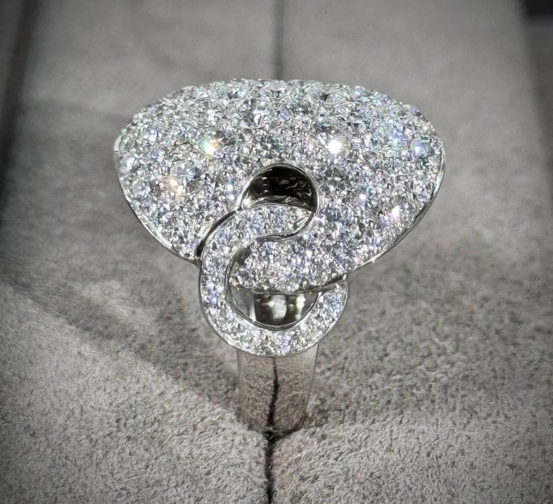 Bvlgari VINTAGE DIAMOND RING BVLGARI 2