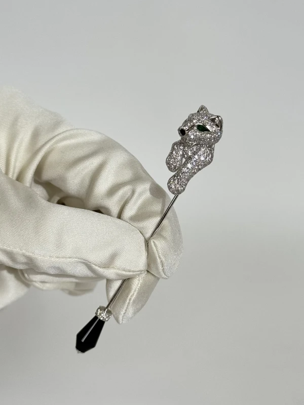 Cartier PANTHERE DE CARTIER JABOT PIN BROOСH LU78938414902 4