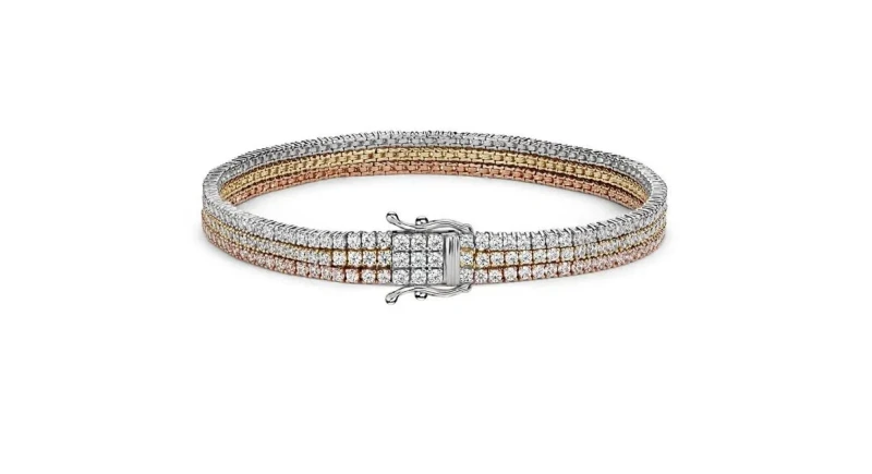 TRIPLE TENNIS BRACELET