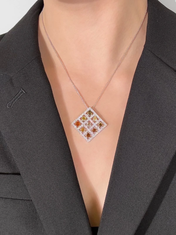 RalfDiamonds MULTI SHAPE DIAMOND PENDANT RDmultishape 2