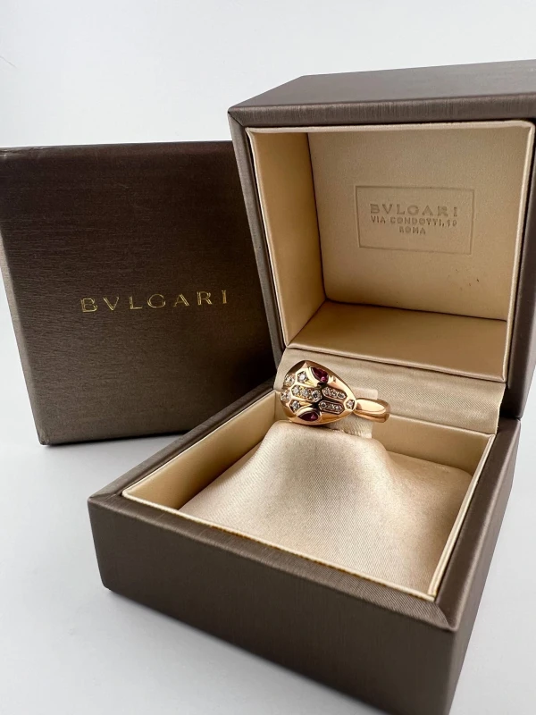 Bvlgari Serpenti Ring (SIZE M) AN857719 2