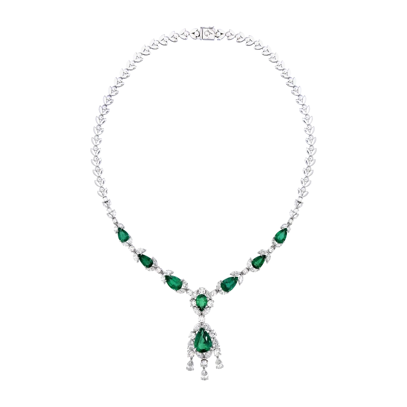 RalfDiamonds EMERALD 40.5 CT & DIAMOND SET EM 40.5 CT 2