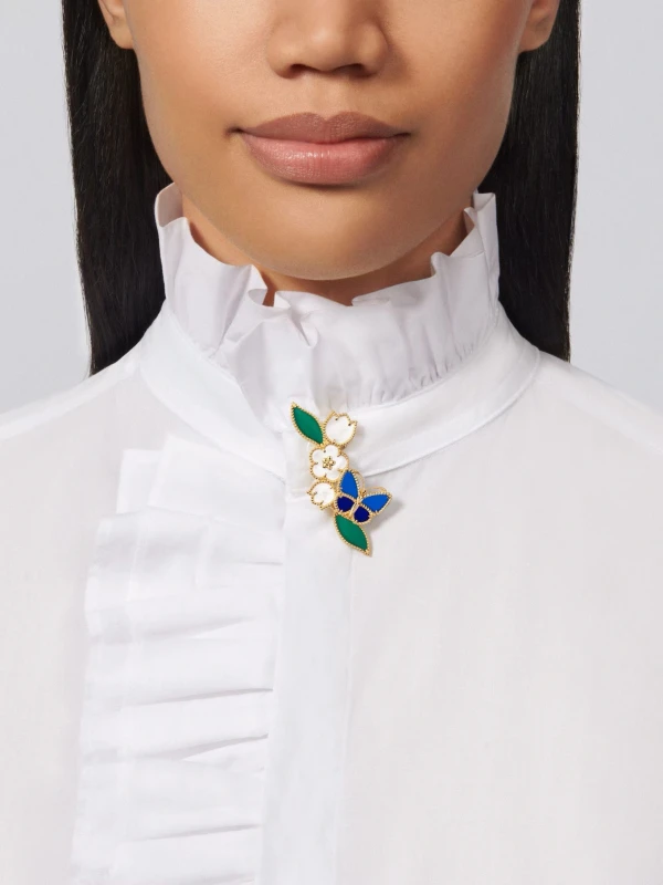 Van Cleef & Arpels. Lucky Spring Butterfly clip VCARPKGS00 3