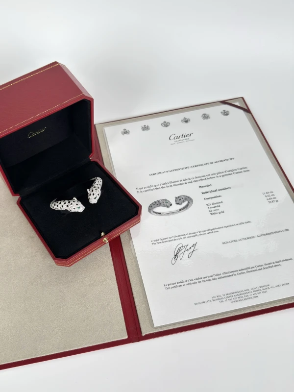 Cartier Panthère de Cartier bracelet, paved (SIZE 16) H6031916 7