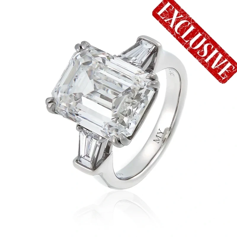 EMERALD DIAMONDS 7.71 CT E/VS1