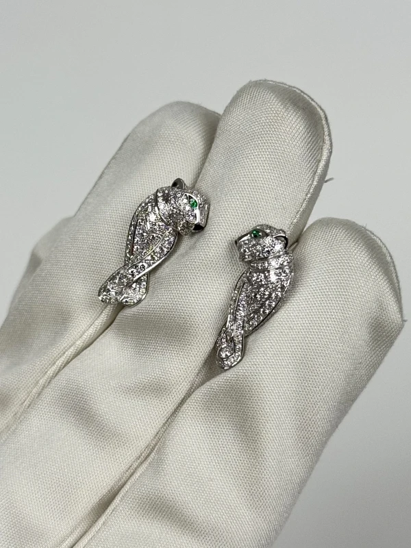 Cartier PANTHERE DE CARTIER EARRINGS N8503400 3