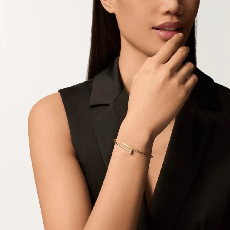 Cartier JUSTE UN CLOU BRACELET, SMALL MODEL, DIAMONDS (SIZE 17) B6066117 3
