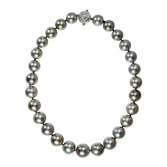 RalfDiamonds PEARL & DIAMOND NECKLACE RD