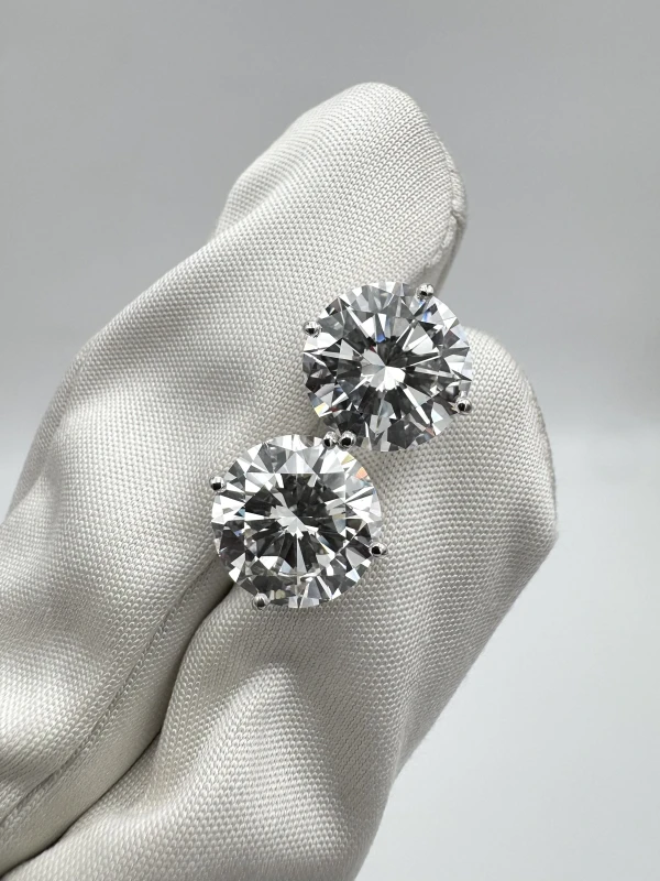 GRAFF ROUND DIAMOND 4.36-4.35 CT G/VS1-VS2 EARRING GR 4.36-4.35 CT 3