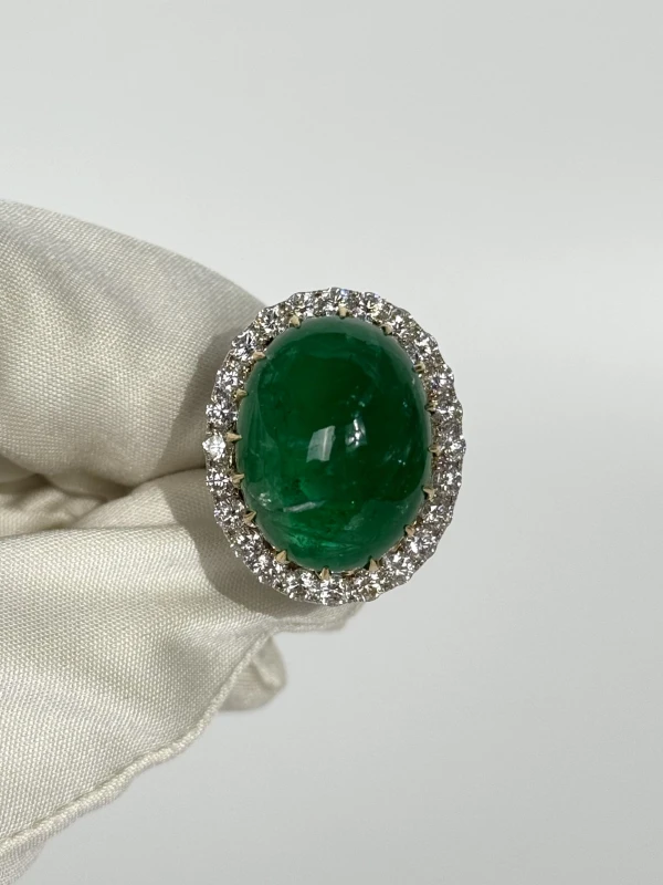 RalfDiamonds EMERALD AND DIAMOND SET RD.EM 7